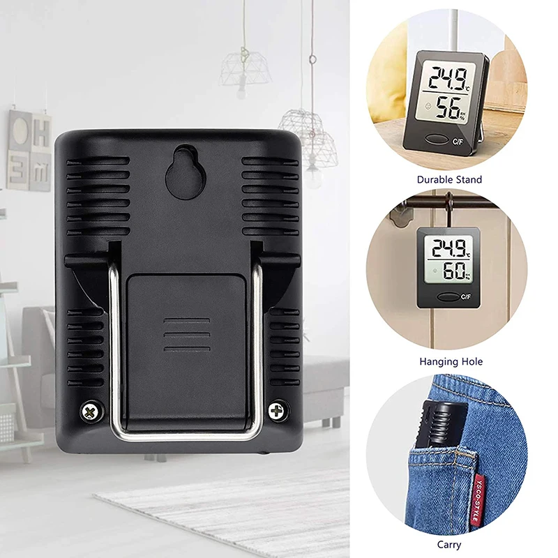 Цифровой термометр гигрометр Термогигрометр индикатор температуры и влажности