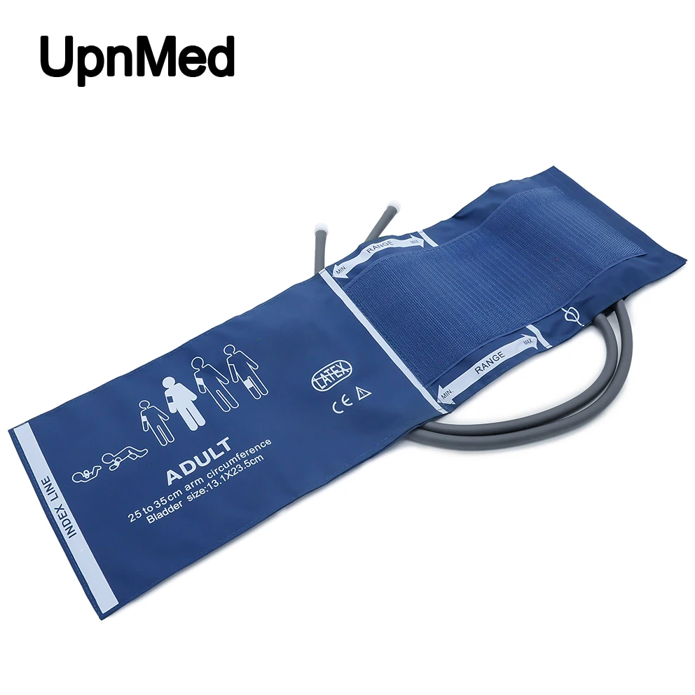 Высококачественные взрослые двойные трубки NIBP манжеты с пузырьком 25-35 см - купить