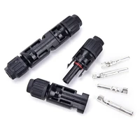 2021 new 1pc connector male and female solar panel connector 30a 1000v for pv cable solar panel connect connector