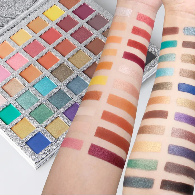 42 Colors Eyeshadow Pallete Glitter High Light Eye Shadow Matte Naked Color Long Lasting Makeup |