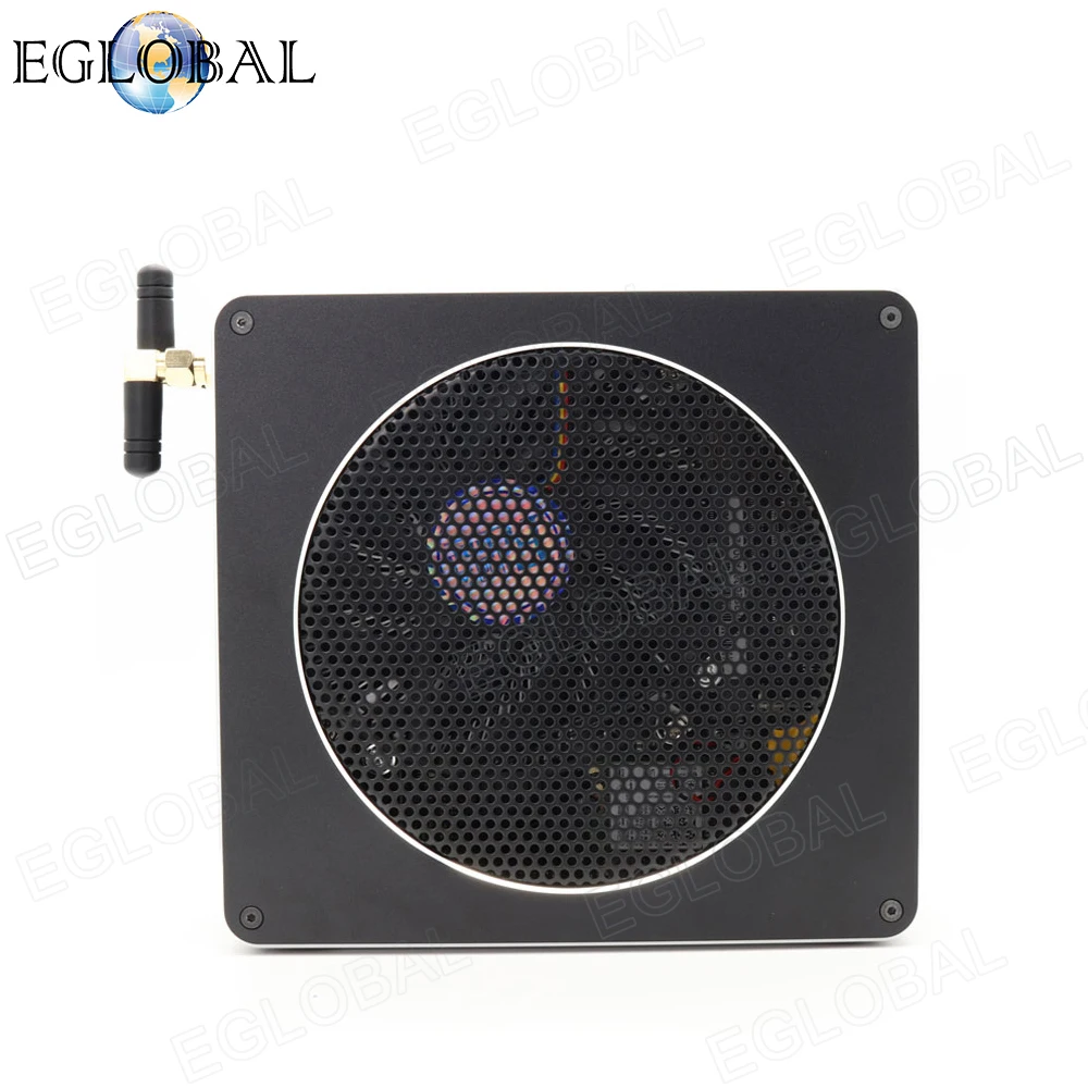 Новейший мини ПК Barebone процессор 8 го поколения i7 8750H Настольный win10 с портом Type C DDR4