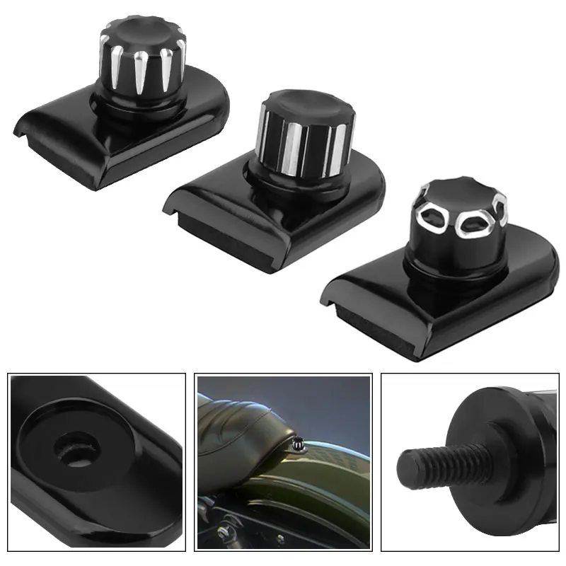 

Motorcycle Accessories Rear Fender Seat Bolt Tab Screw For Harley Touring Road King Street Glide Softail Sportster XL 96-19