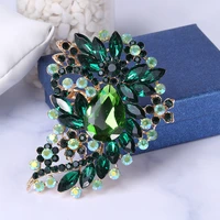 beadsland alloy inlaid rhinestone brooch design fashionable high end clothing accessories pin woman gift mm 962