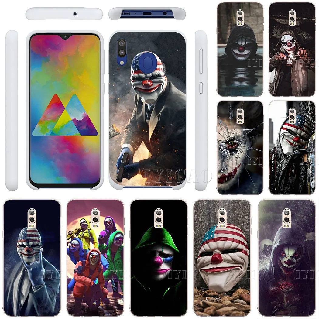 IYICAO Payday 2 игры жесткий чехол для телефона samsung A2 A20e A70s J4 J8 J6 2018 Plus J7 Duo плюс