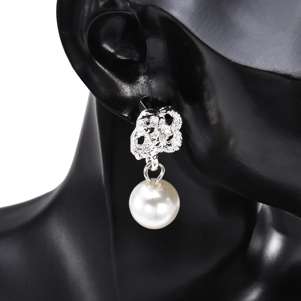 Новые модные жемчужные серьги для женщин с белым натуральным жемчугом ювелирные