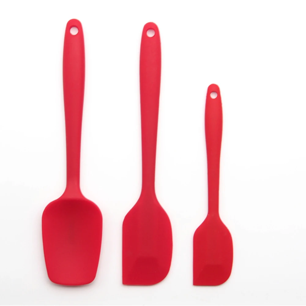 3 шт. силиконовые скребок для выпечки торта Крем перемешать нож-Лопатка тесто