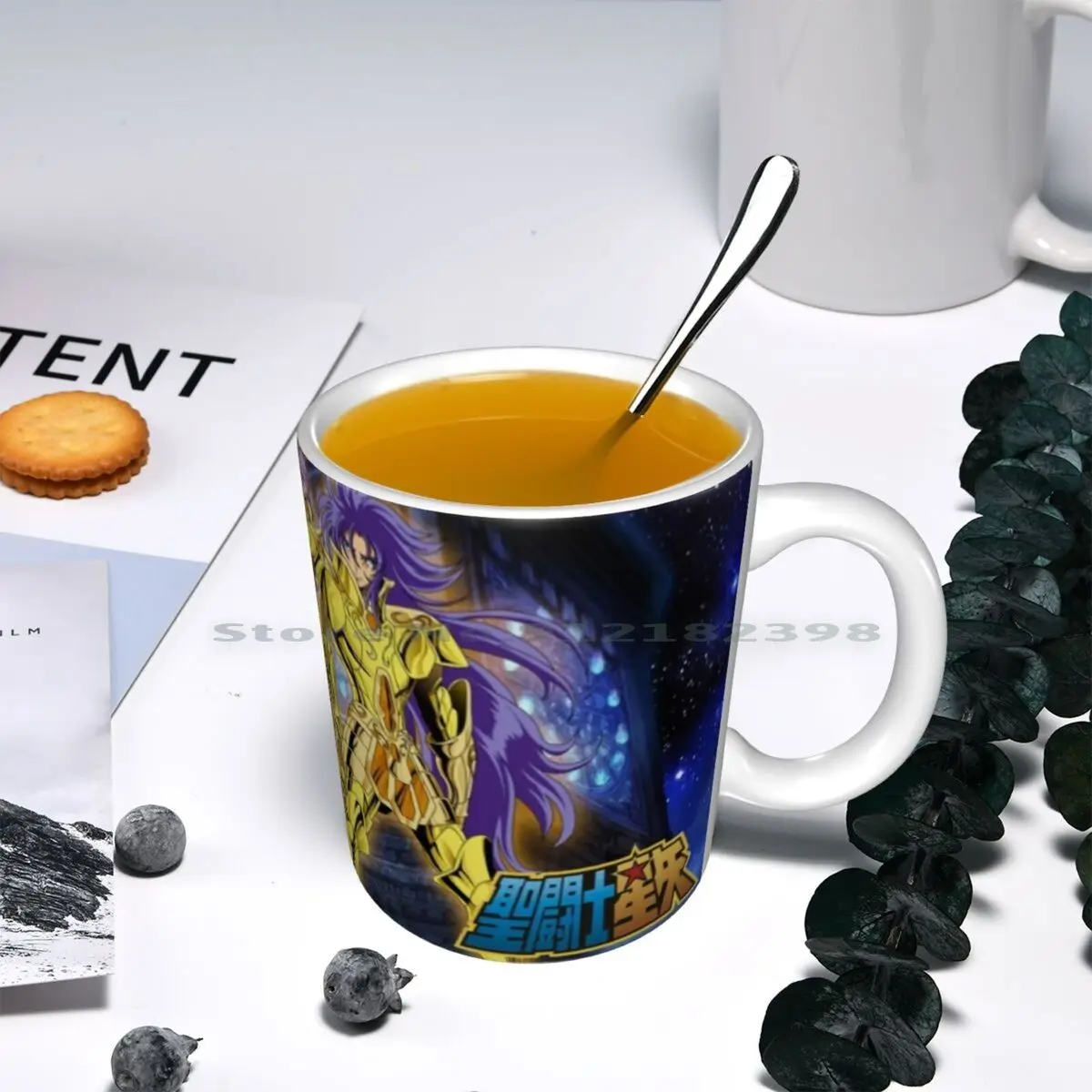 Керамические кружки Saint Seiya кофейные чашки кружка для чая с молоком манга аниме