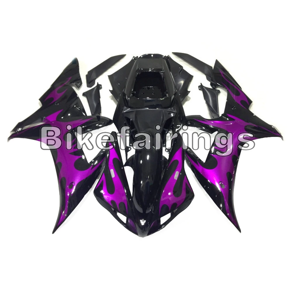 

Fairing Bike Body Kit For Yamaha 2002 2003 YZF1000 R1 02 03 R1 ABS Plastic Injection Cowlings Bodywork Kit-Purple Black Panel