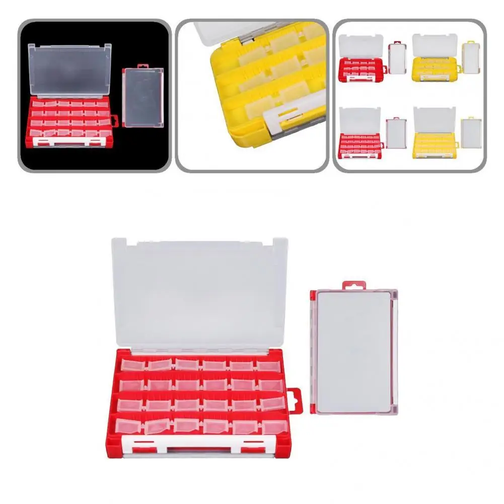 

Portable Useful Double-sided Fishing Bait Box Widely Use Fishing Tackle Box Convenient for Outdoor