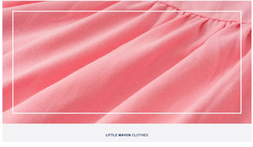 Little maven/Модная брендовая осенняя одежда для маленьких девочек; платье с драпировкой; Хлопковые Платья с карманами для маленьких девочек; S0507