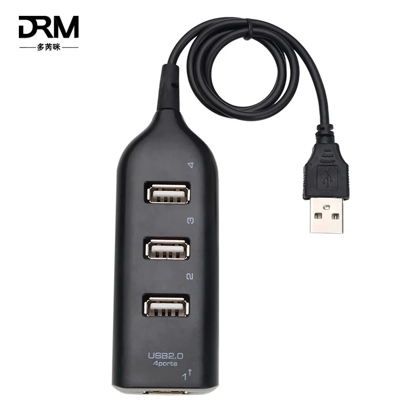 Высокоскоростной концентратор-адаптер usb-хаб мини-USB 2 0 4-портовый разветвитель