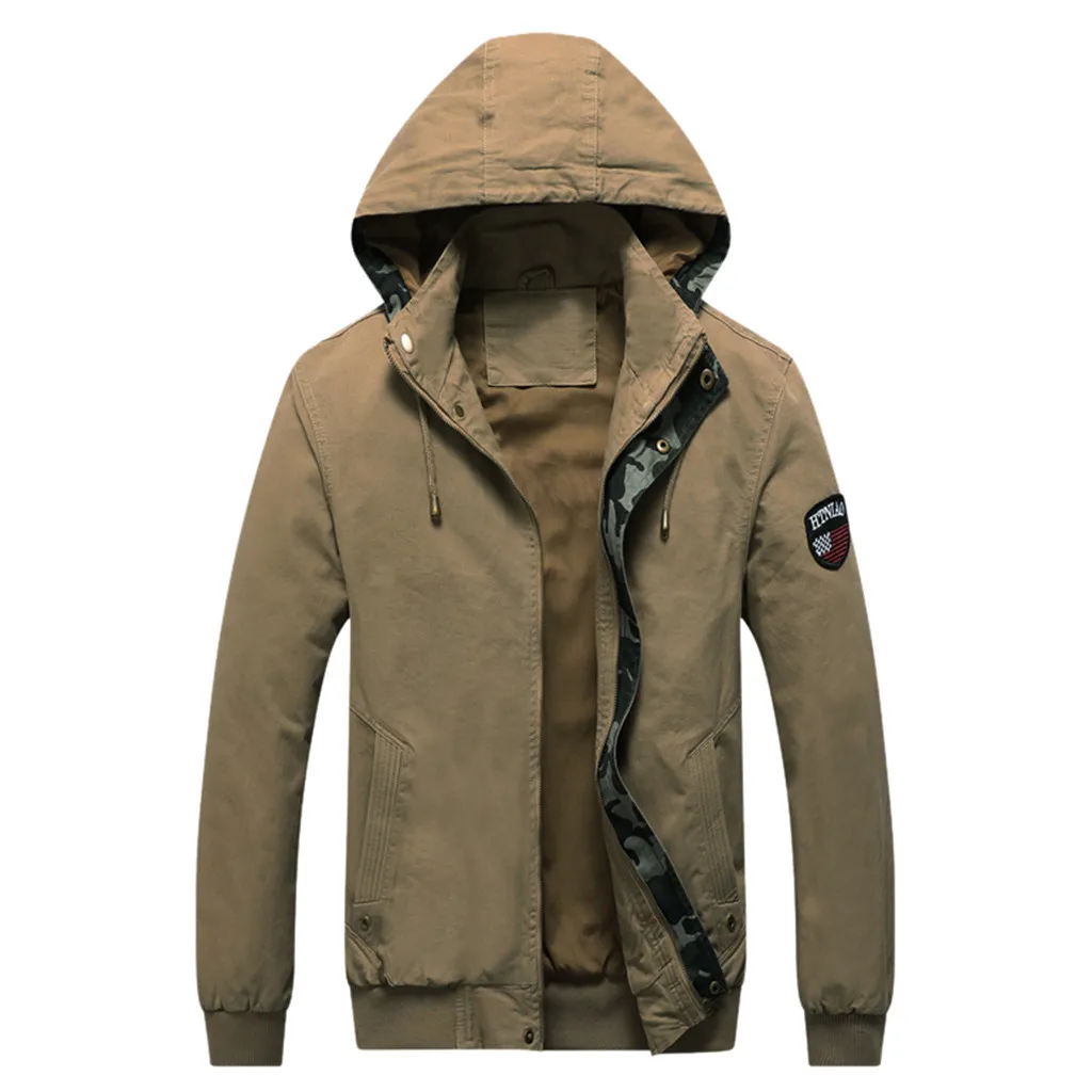 Мужская зимняя флисовая куртка с внутренней подкладкой мужская верхняя одежда