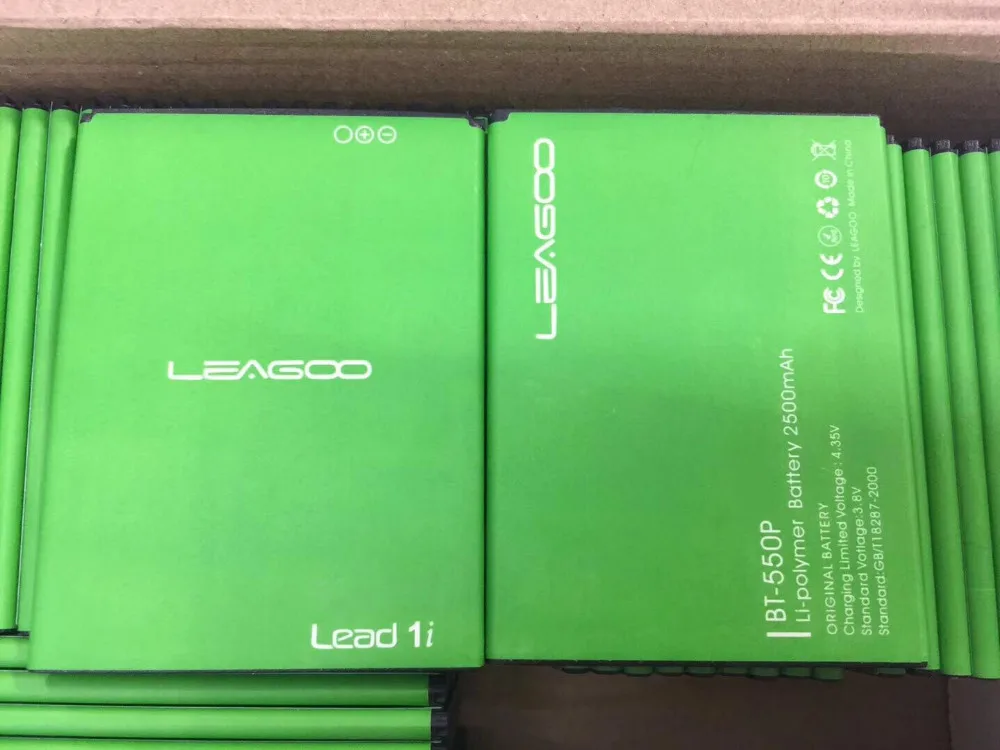 Новый BT-550P 2500mAh резервного копирования Батарея для LEAGOO LEAD 1i lead 1 смартфон |