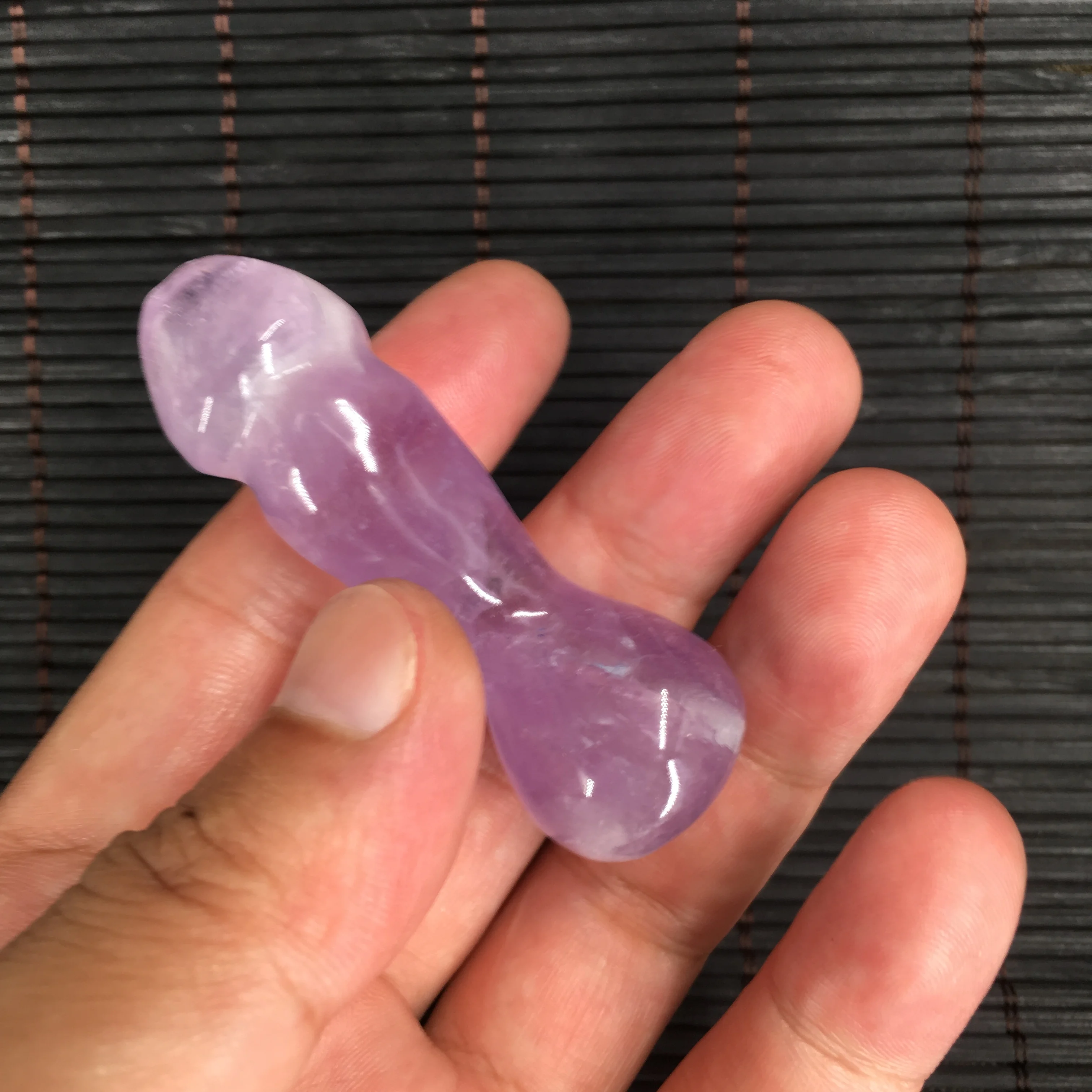 Натуральный кварцевый кристалл резной мощный член/ПОКЛОНЕНИЕ пенису T668|Камни| |