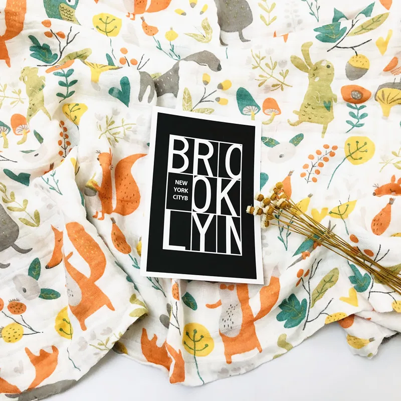 Детские пеленки SQ из 100% хлопка муслиновые одеяла зеленые сетчатая пеленка для