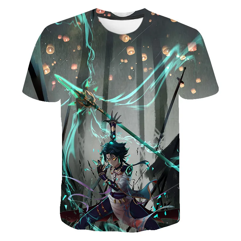 

Футболка Мужская/женская летняя повседневная с 3D-принтом