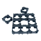 100 шт., пластиковые держатели для батарей 18650