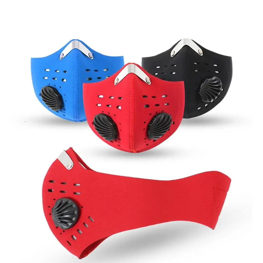 

Pollution Mask Adult Anti PM 2.5 Pollen Dust Mask Washable Anti-fog Anti Dust Mask Activated Carbon Filter with 2 Filters