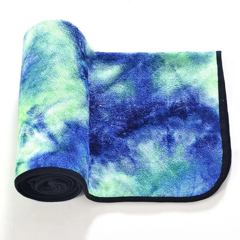 Non-Slip Yoga Mat Cover Towels Yoga Blankets Soft Foldable Microfiber Travel Beach Towel For Gymnastics Pilates Sports Fitness