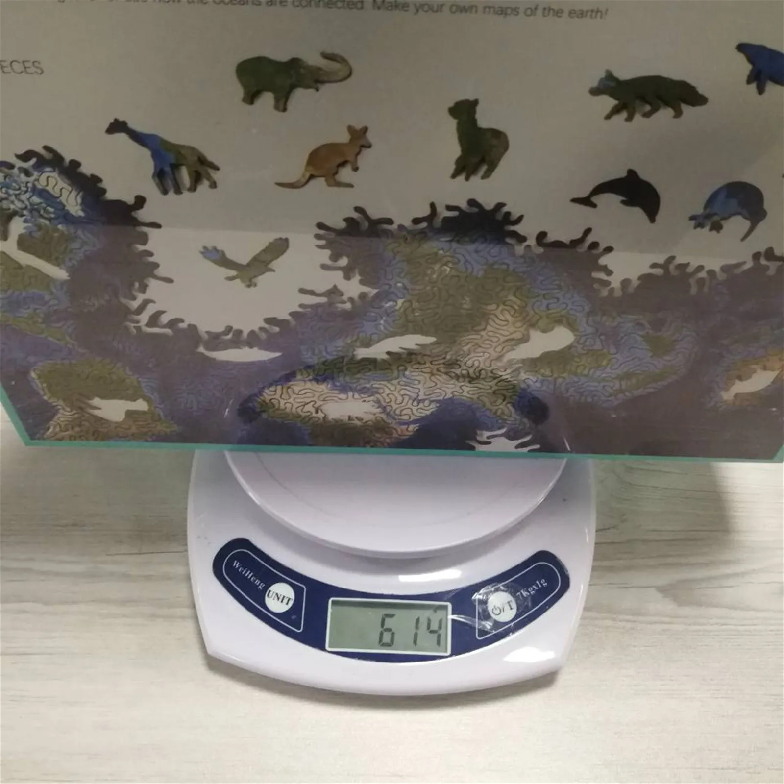 

Children's Earth Puzzle Jigsaw Toy World Map Seven Continents Wooden Jigsaw Puzzle Geography Early Learning Cognitive Toys #F