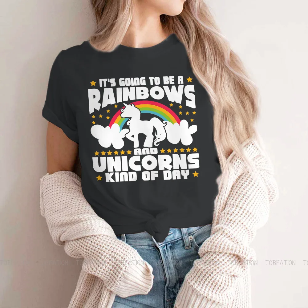 

Оригинальные футболки Unicornios Arcoiris, индивидуальная женская футболка, новые трендовые Топы 5XL