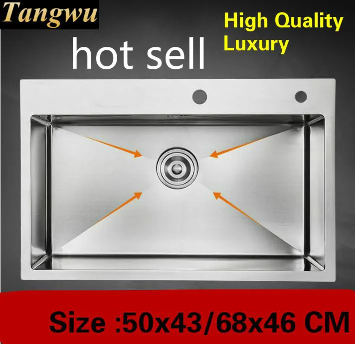 Бесплатная доставка домашняя многофункциональная кухонная ручная раковина с
