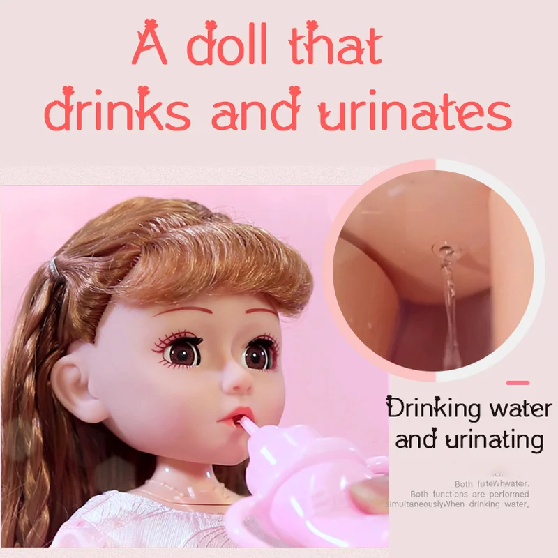 43 см большой говорящий Интеллектуальный костюм Dolly для девочек игрушки принцессы