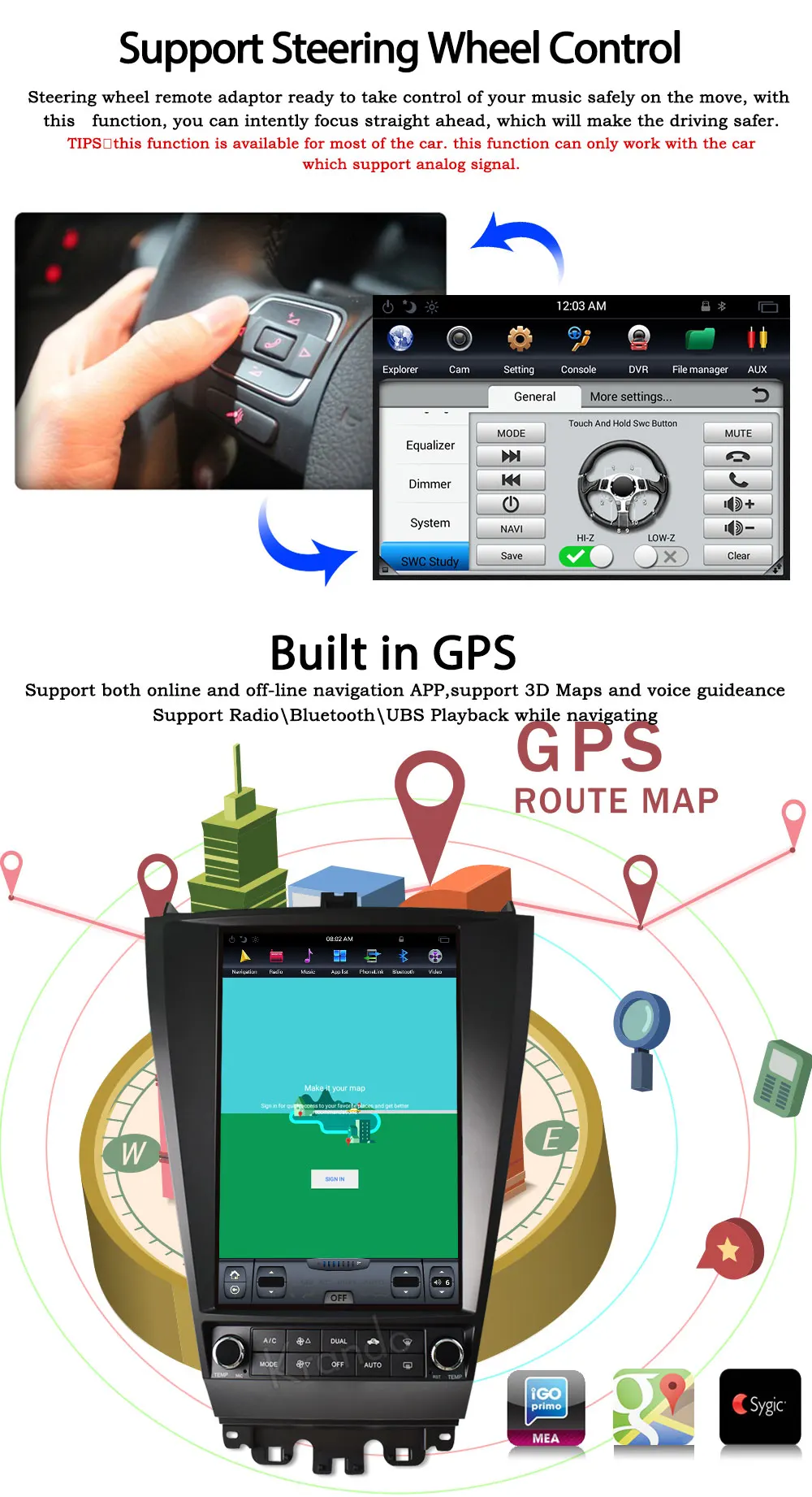 Krando Android 8,1 12," Tesla вертикальный экран Автомобильный Радио плеер для Honda accord 7 2003-2007 gps навигационная система