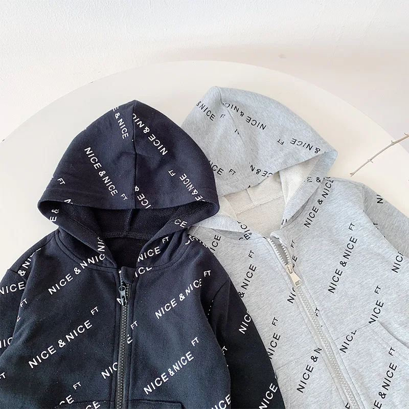 

New Printed Spring Autumn Coat Outerwear Top Children Clothes Kids Costume Teenage Gift Plus Size Boy Clothing High Quality