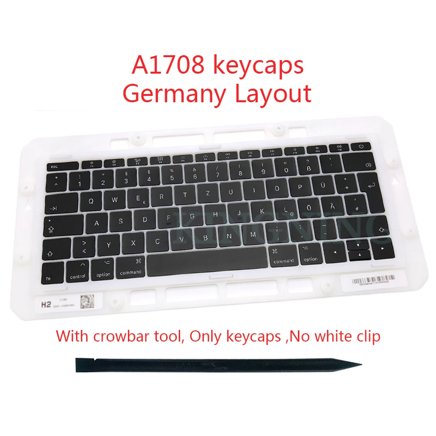 Новинка оригинальная немецкая клавиатура A1708 немецкого производства колпачок