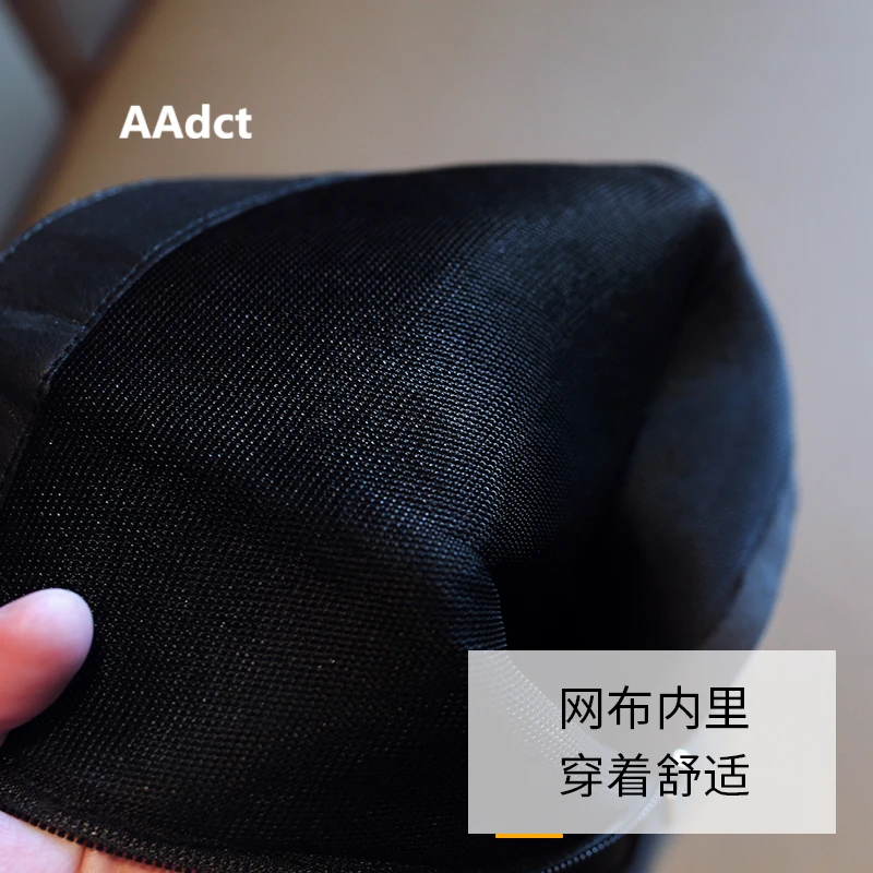 AAdct/; сапоги для девочек; новые высокие сапоги принцессы для девочек; брендовая модная детская обувь с металлическим украшением
