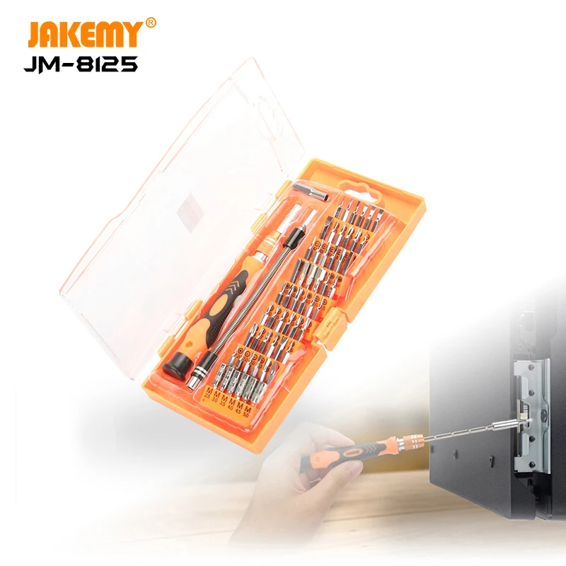 JAKEMY 8125 58 в 1 Профессиональный Набор отверток DIY набор для ремонта сотового