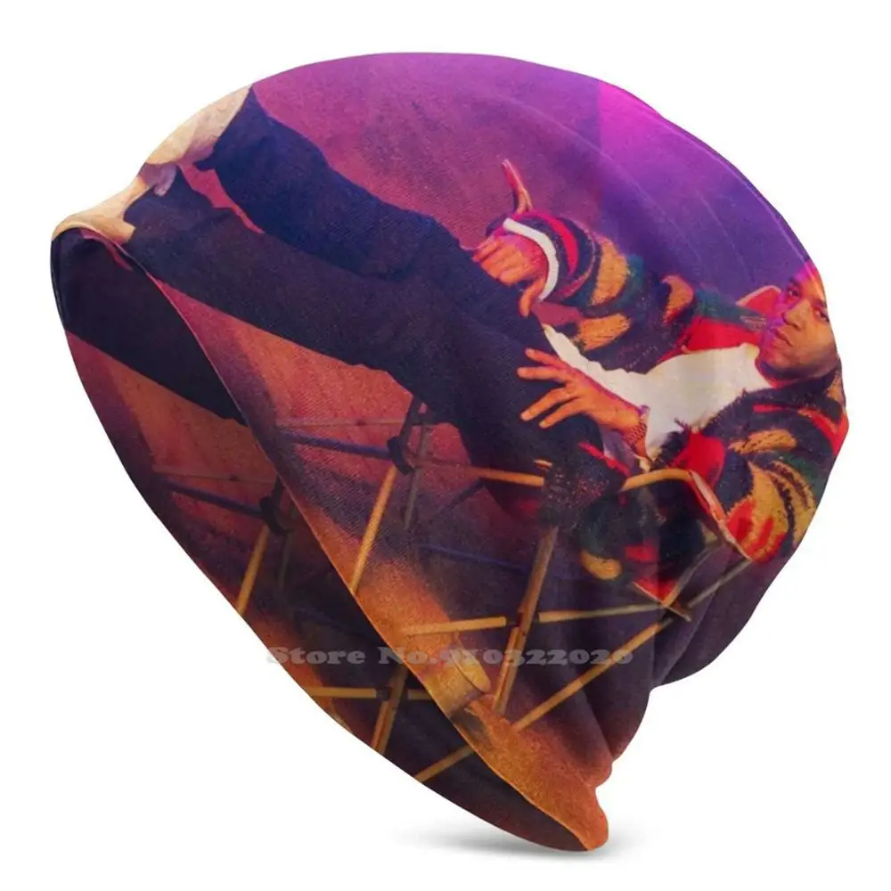 

Cudi Sit Down Warm Stretch Windproof Cap Headgear Kid Ghost Cool Man Moon Music Aesthetic Meme