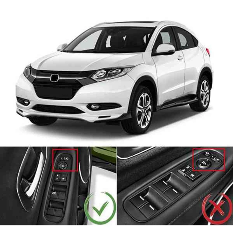 Для Honda HRV HR-V VEZEL 2014-2020 крышка переключателя дверной ручки стеклоподъемника