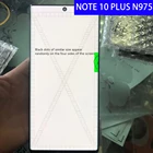 Оригинальный AMOLED дисплей с точкой для Samsung Galaxy Note 10 + N975F сменная рамка для ЖК-дисплея note 10 Plus N975 сенсорный экран в сборе