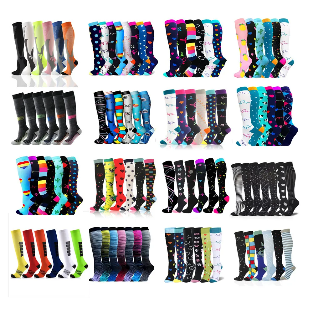 

Compression Socks Men Women Soccer Football Stockings Marathon Running Best Graduated Nurses For Edema Diabetes Varicose Veins