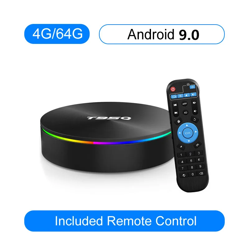 4G64G Android 9,0 ТВ приставка T95Q ТВ приставка 4 Гб 64 ГБ Android 8,1 Amlogic S905X2 ТВ приставка четырехъядерный 2,4 ГГц 5 ГГц двойной wifi BT4.1100M 1000 м - Цвет: 4G64G