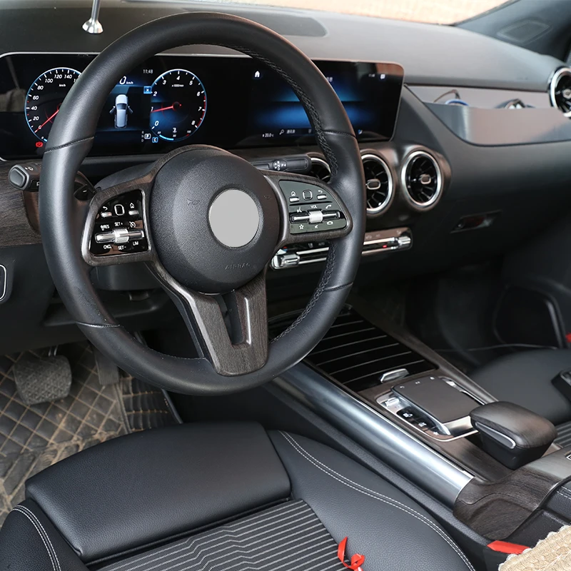 Зернистость из дуба для Mercedes Benz B GLB Class W247 X247 2020 декоративная крышка интерьера