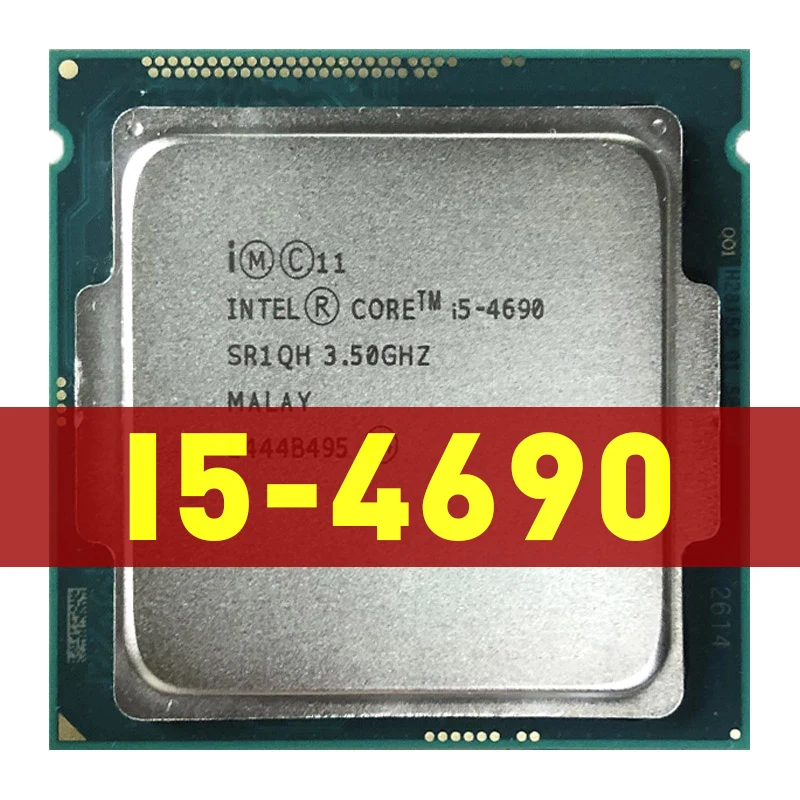  Intel Core i5-4690 i5 4690 3, 5     6  84  LGA 1150    H81 B85