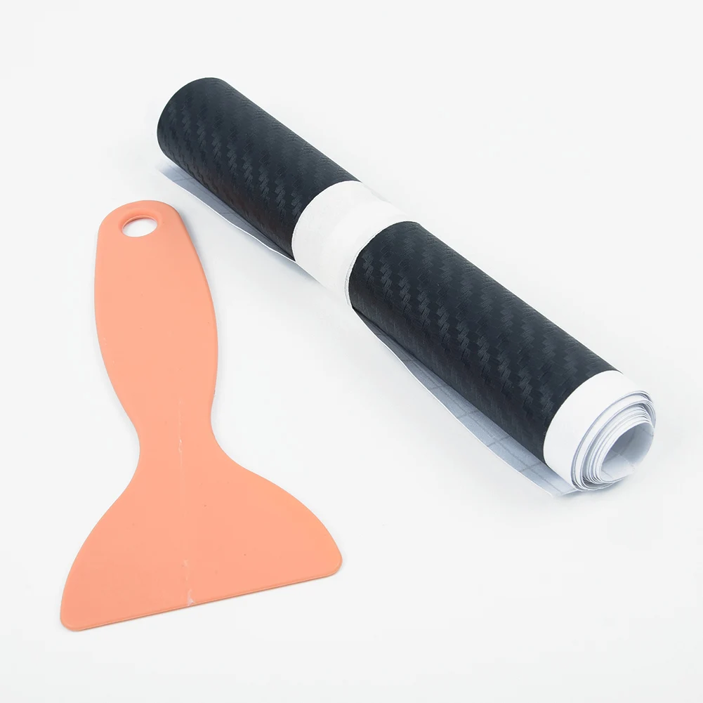 4 предмета в комплекте 3D углеродного волокна порога протектор наклейки Накладка