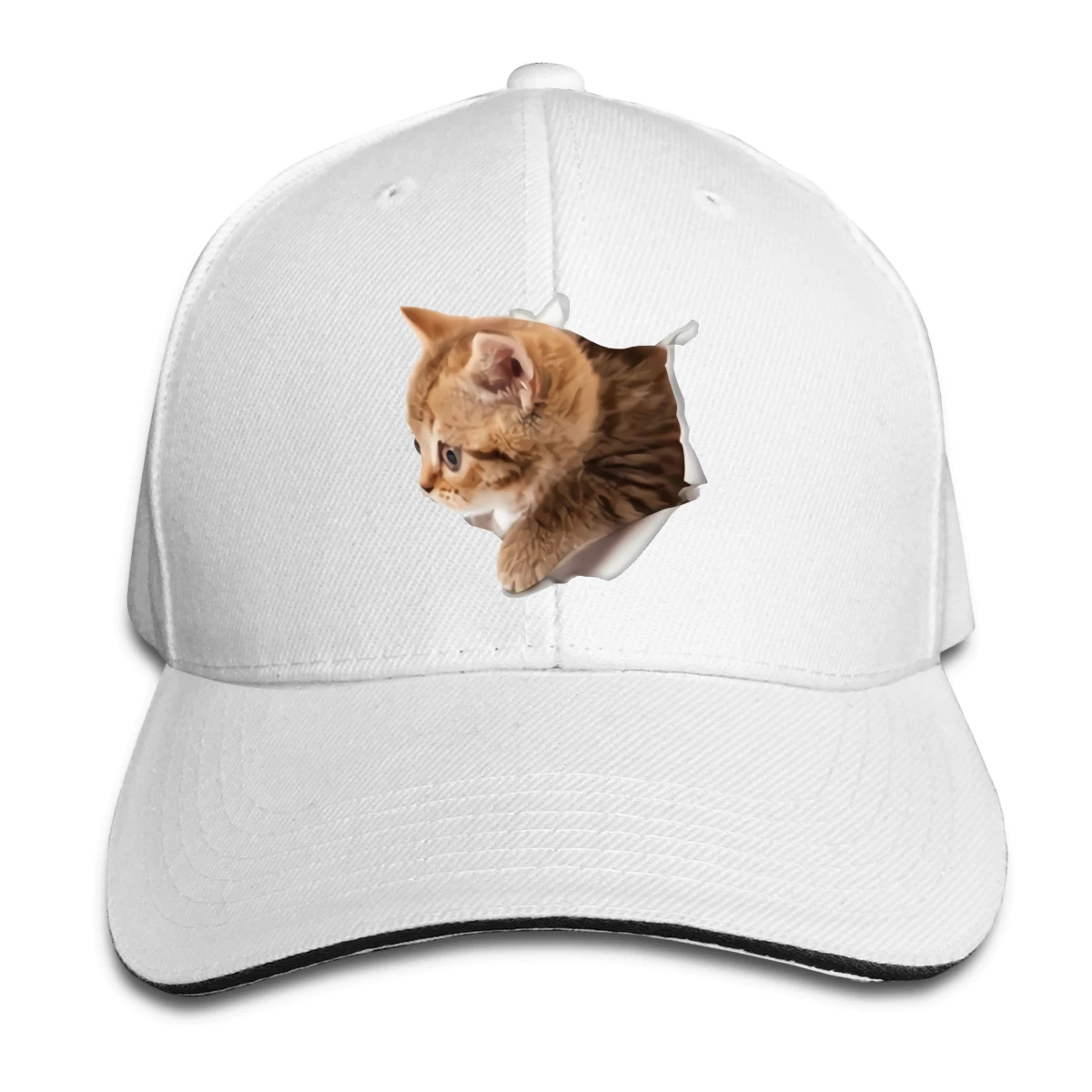 

Asian Cat Golf summer hat Cat lovers Funny Men's Women's hats