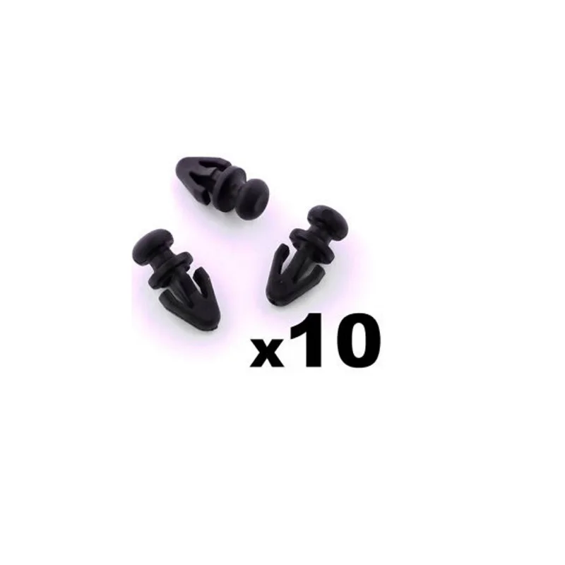 

10x For Ford Mondeo Door Seal Clips for Sill / Lower Rubber Weatherstrip / Gasket