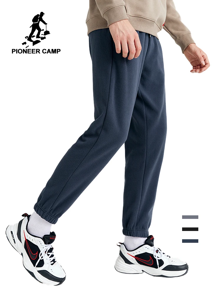 Пионерский лагерь Осень-зима мужские спортивные штаны джоггеры теплые