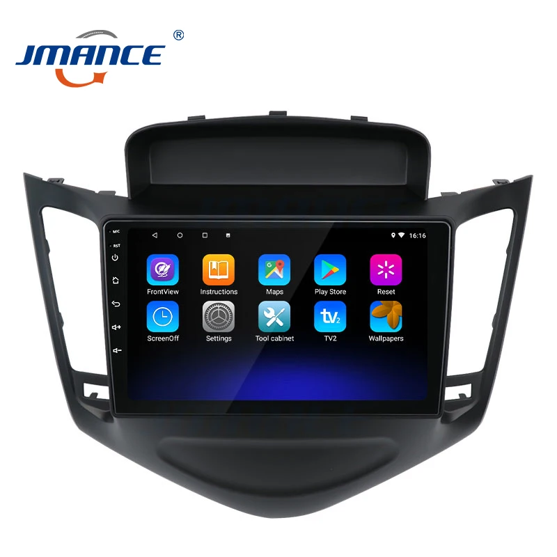 Автомобильный мультимедийный плеер JMANCE Android 8 1 9 дюймов для Chevrolet Cruze 2009 2016