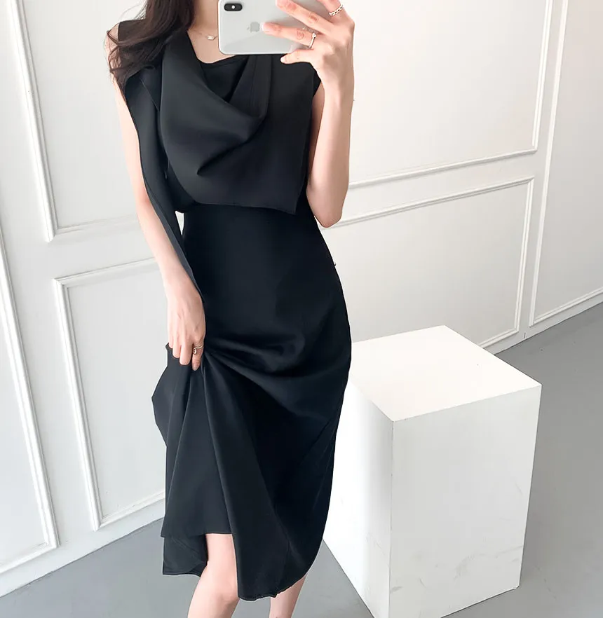 Однотонное элегантное вечернее платье женское винтажное длинное макси шикарная