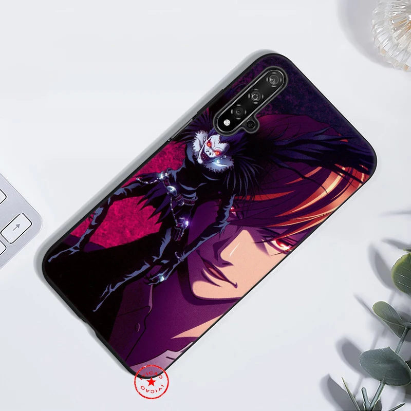 IYICAO Death Note Anime Soft Case for Huawei Honor 20 10 9 9X 8X 8C 7X 7C 7A 6A Lite Pro View Silicone |