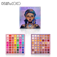 112 colors newest natural high pigment eye shadow pallet customize logo private label eyeshadow make up eye shadow palette