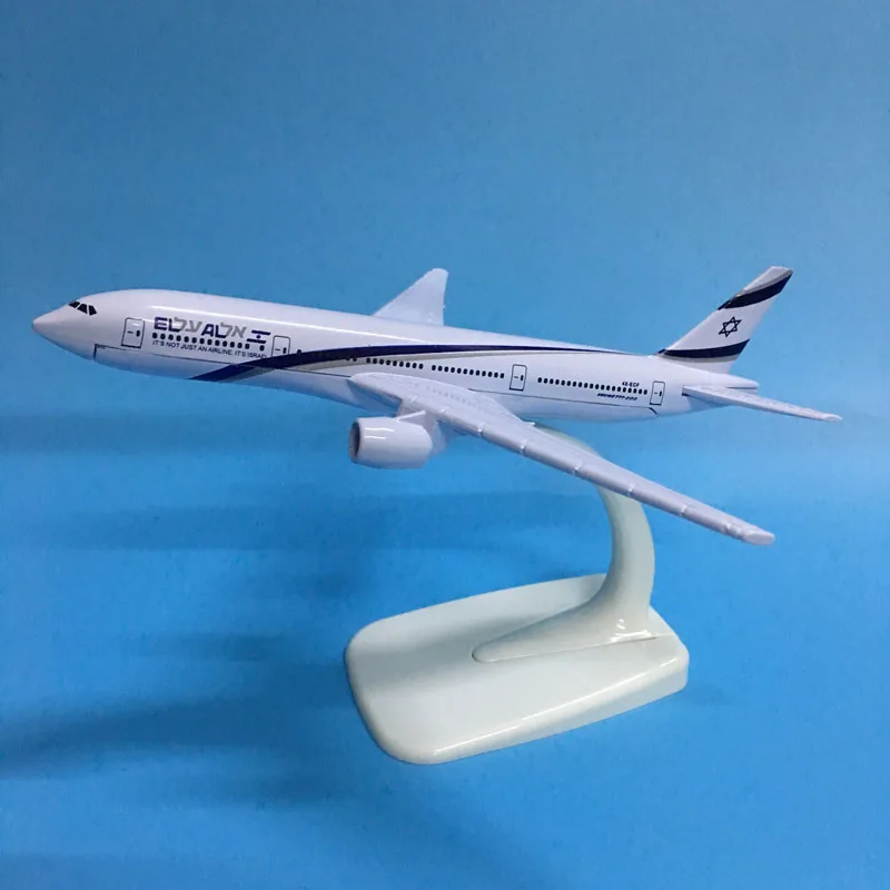 JASON TUTU модель самолета Israel Boeing B777 литая под давлением Металл 1:400 16 см самолет