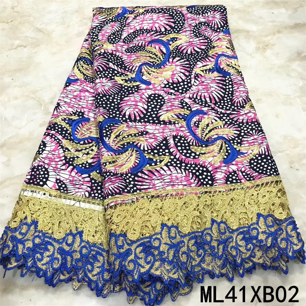 

Красивые принты, кружевные ткани из Анкары, Африканские Восковые кружевные ткани, 6 ярдов, хлопковый шнур, кружевное восковое кружево
