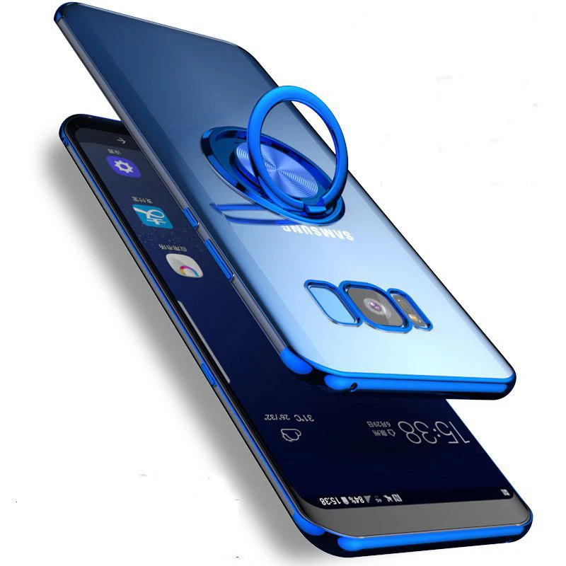 Чехол с держателем для Samsung Galaxy A7 2018 A10 A20 A20E A30 A40 A50 A70 M10 M20 M30 S10E S10 S9 S8 Lite Plus Note 9